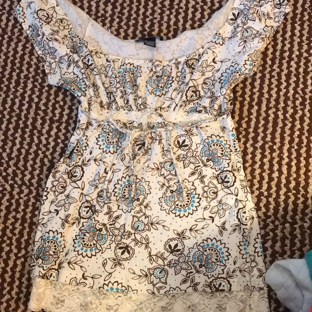 Printed dress shirt